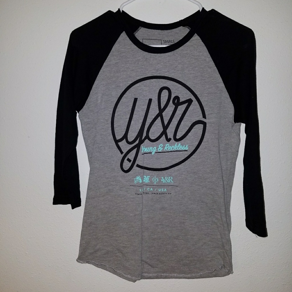 Young and Reckless Quarter Sleeve T-shirt